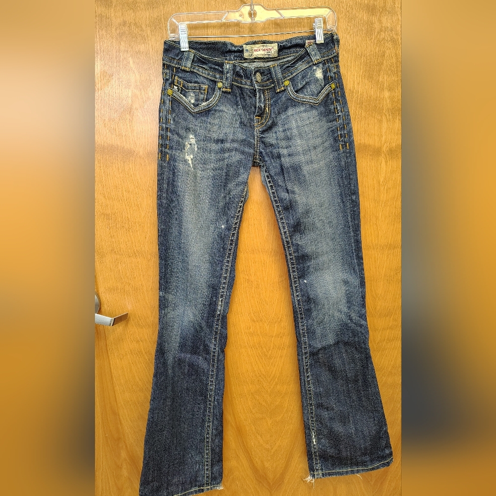Mek Denim Women's Oaxaca Bootcut  Blue Jeans